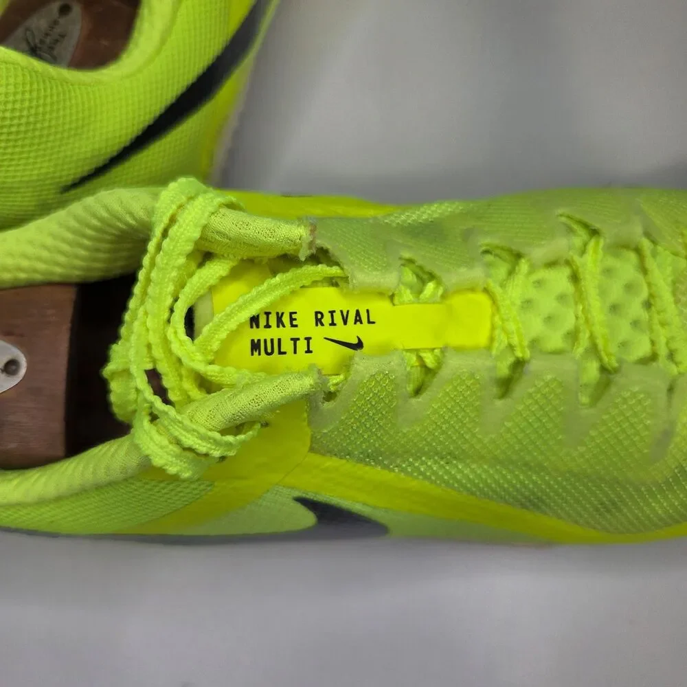 Nike Zoom Rival Track Spikes Men's sz 11 Neon Yellow